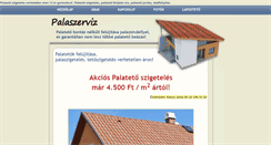 Desktop Screenshot of palaszerviz.hu